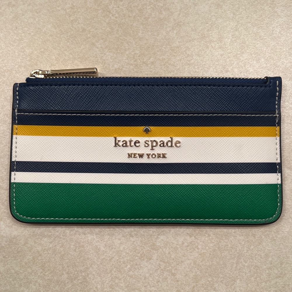 Kate Spade Large Slim card case Holder Wallet (NWOT)